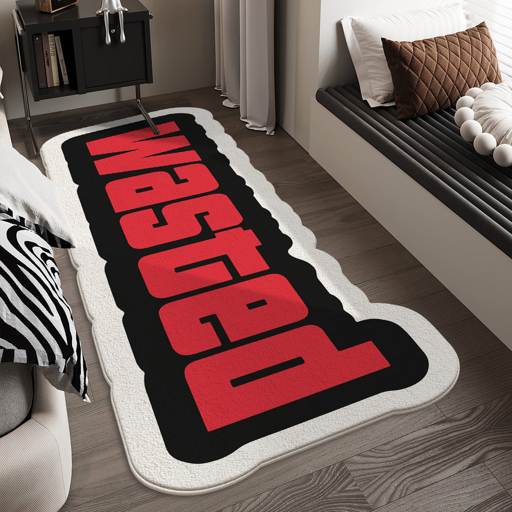 WASTED Letter Rug - main view