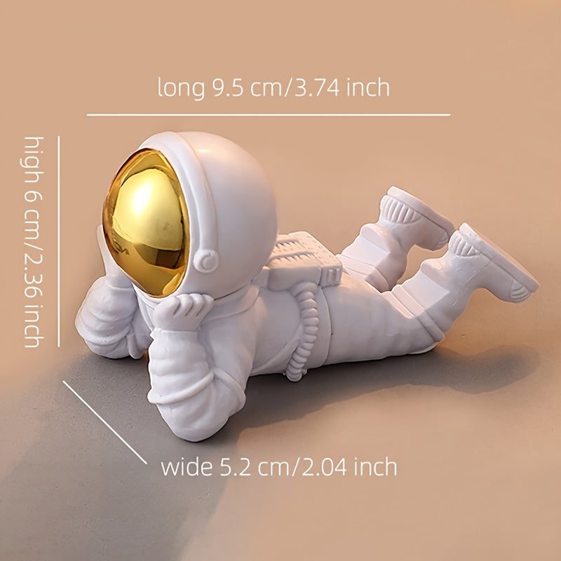 Astronaut phone stand alternate view