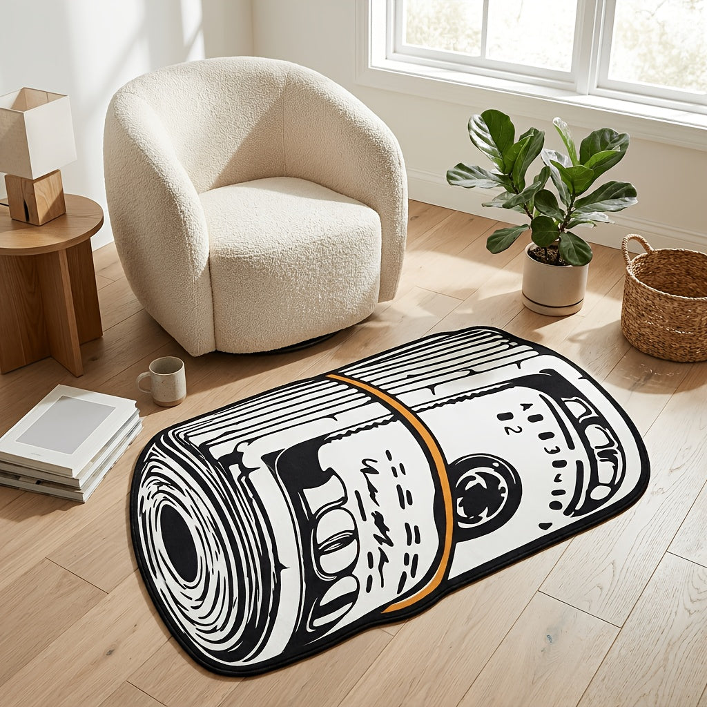 Rolled Cash Carpet - texture