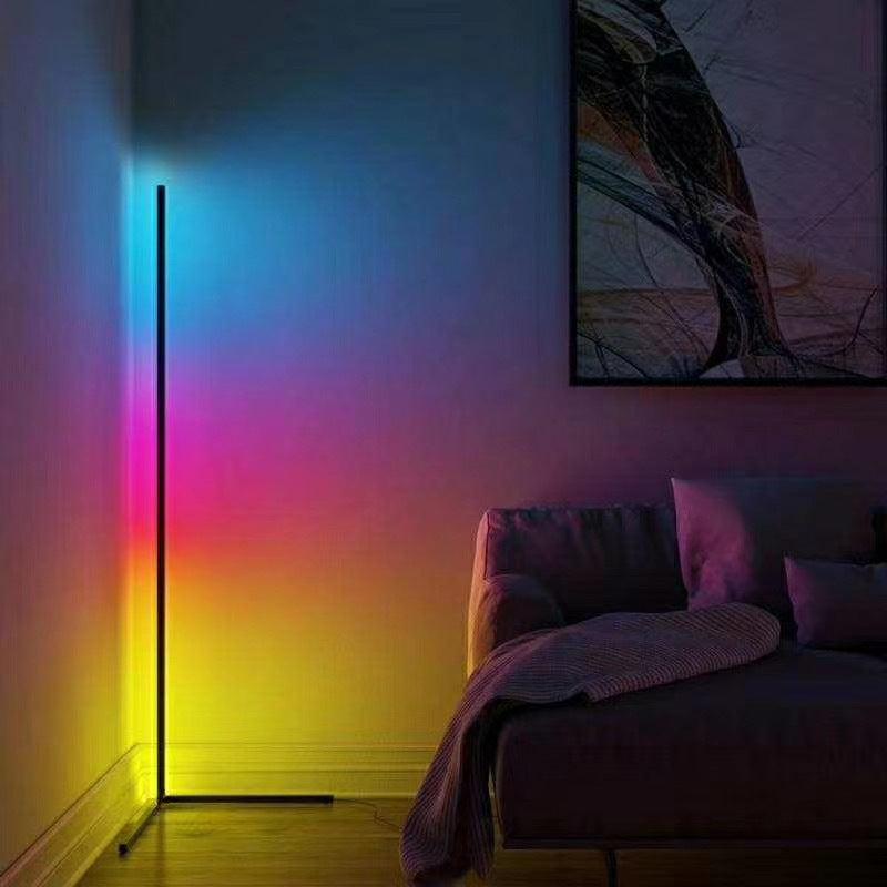 Smart LED floor lamp, additional view