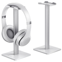 White weighted headphone stand