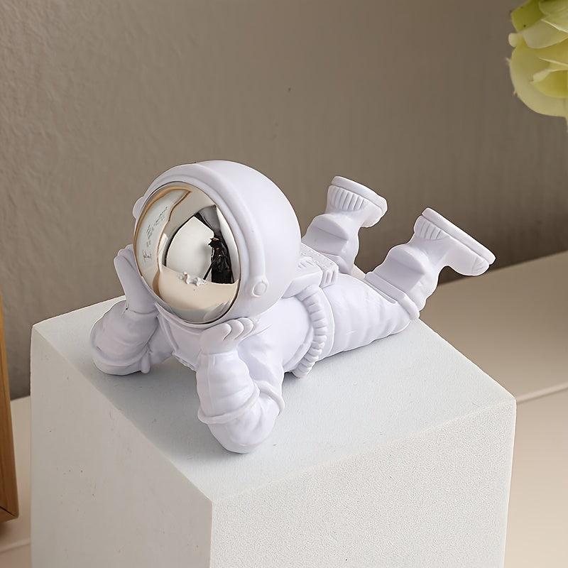Astronaut phone stand with tablet