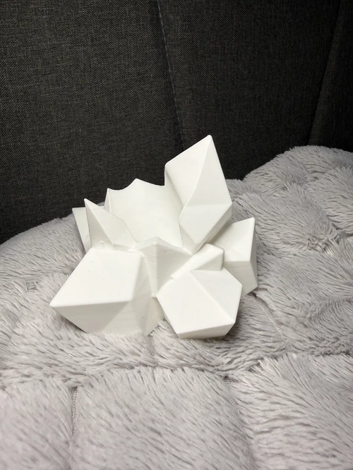 3D Printed Crystal Controller Holder close-up